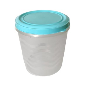 Plastic Kitchen Storage Container with Airtight Lid | Transparent Body with Blue Lid | Food-Grade Multipurpose Organizer for Home & Kitchen (1) Plastic Kitchen Storage Container with Airtight Lid | Transparent Body with Blue Lid | Food-Grade Multipurpose Organizer for Home & Kitchen (1)