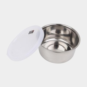 300ml Stainless Steel Container Set of 3, 4 X 2 inch (Pack of 3)