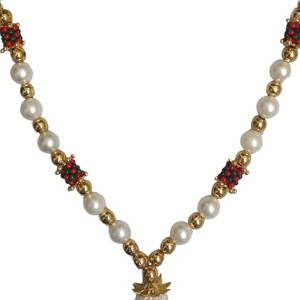 Hitech Sales Artificial Pearl and Bead Decorative Floral Garland Mala for Pooja, Mandir, Home Décor, and Festivals | Multicolor Design with Pendant Hanging (Small, 22 cm) Hitech Sales Artificial Pearl and Bead Decorative Floral Garland Mala for Pooja, Mandir, Home Décor, and Festivals | Multicolor Design with Pendant Hanging (Small, 22 cm)