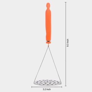 Stainless Steel Masher, 3.2 X 9.3 in (Pack of 1) Stainless Steel Masher, 3.2 X 9.3 in (Pack of 1)