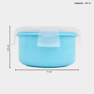 300 ml Steel Container 6.5 X 11 cm (Pack of 1) 300 ml Steel Container 6.5 X 11 cm (Pack of 1)