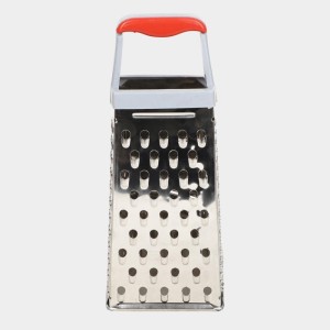 Stainless Steel Grater 4 Sided, 5.5 X 8 X 23 cm (Pack of 1)