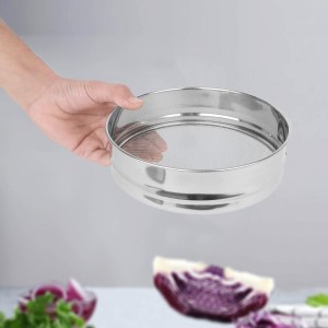 Steel Atta Strainer 2 X 7 in (Pack of 1)