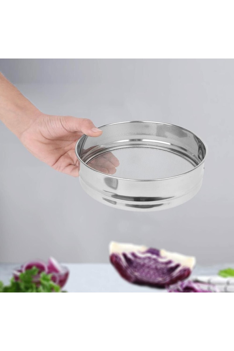 Steel Atta Strainer 2 X 7 in (Pack of 1)