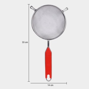 Steel Soup Strainer 33 cm Length, 1 4 cm Dia. (Pack of 1) Steel Soup Strainer 33 cm Length, 1 4 cm Dia. (Pack of 1)