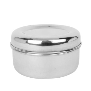 Stainless Steel Storage Container with Lid | Multipurpose Dabba for Kitchen | Food Grade Steel Box for Grains, Snacks, and Sweets (Size Medium) Stainless Steel Storage Container with Lid | Multipurpose Dabba for Kitchen | Food Grade Steel Box for Grains, Snacks, and Sweets (Size Medium)
