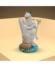 Radha Krishna Idol in White | Radha Krishna Statue for Home, Office, and Pooja Room Decor | Radha Krishna Murti Radha Krishna Idol in White | Radha Krishna Statue for Home, Office, and Pooja Room Decor | Radha Krishna Murti