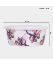 250 ml Melamine Jar with Lid – Durable, Lightweight, Leak-Proof Storage Container for Spices, Pickles, Dry Goods – BPA-Free, Kitchen & Pantry Organizer (Pink)