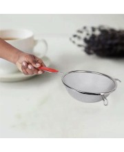 Steel Soup Strainer 35 cm Length, 1 6 cm Dia. (Pack of 1)