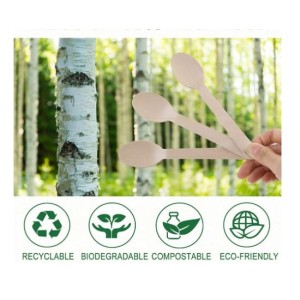 Hitech Sales Pack of 25 16CM Disposable Wooden Spoons for Party Picnic and Home & Kitchen Perfect for Eating, Samoling and Tasting Ice Cream, Yogurt, Dessert, Parfait, Mousse, Pudding Hitech Sales Pack of 25 16CM Disposable Wooden Spoons for Party Picnic and Home & Kitchen Perfect for Eating, Samoling and Tasting Ice Cream, Yogurt, Dessert, Parfait, Mousse, Pudding