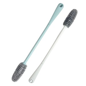Hitech Sales Bottle Cleaning Brush Multipurpose Flexible Bottle Cleaner Brush for Glass, Plastic Bottles and More, Long Handle, Durable, Hanging Holes (White and Sea-Green, Pack of 2) Hitech Sales Bottle Cleaning Brush Multipurpose Flexible Bottle Cleaner Brush for Glass, Plastic Bottles and More, Long Handle, Durable, Hanging Holes (White and Sea-Green, Pack of 2)