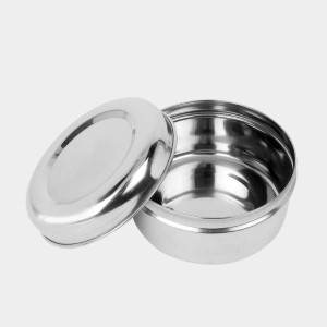 Stainless Steel Storage Container with Lid | Multipurpose Dabba for Kitchen | Food Grade Steel Box for Grains, Snacks, and Sweets (Size Medium) Stainless Steel Storage Container with Lid | Multipurpose Dabba for Kitchen | Food Grade Steel Box for Grains, Snacks, and Sweets (Size Medium)