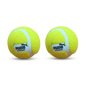 Hitech Sales - Pumo Cricket Tennis Ball | Lightweight Yellow Tennis Ball for Cricket Practice & Play | Durable and High Bounce Ball for Indoor & Outdoor Use (Medium, 2, Count) Hitech Sales - Pumo Cricket Tennis Ball | Lightweight Yellow Tennis Ball for Cricket Practice & Play | Durable and High Bounce Ball for Indoor & Outdoor Use (Medium, 2, Count)