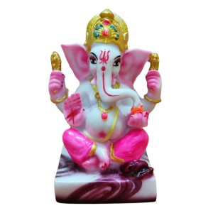 Hi Tech Sales Handcrafted Siddhi Ganesh Idol for Home Decor, Gifting Diwali, Birthday, Festivals (5 x 3 Inches) (Pink) Hi Tech Sales Handcrafted Siddhi Ganesh Idol for Home Decor, Gifting Diwali, Birthday, Festivals (5 x 3 Inches) (Pink)