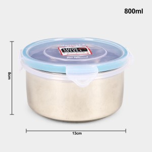 800 ml Steel Container 1 3 X 8 cm (Pack of 1) 800 ml Steel Container 1 3 X 8 cm (Pack of 1)
