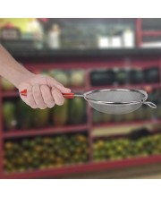 Steel Soup Strainer 5.3 in Dia., 1 1.5 in (Pack of 1)
