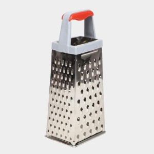 Stainless Steel Grater 4 Sided, 5.5 X 8 X 23 cm (Pack of 1)