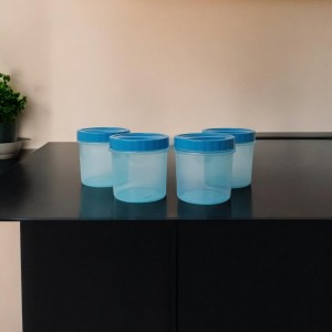 Airtight Plastic Container with Lid 1000ml (Set of 4) Plain | Multipurpose Storage & Grocery Containers. (Blue) Airtight Plastic Container with Lid 1000ml (Set of 4) Plain | Multipurpose Storage & Grocery Containers. (Blue)