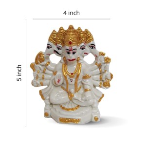 PANCHAMUKHI HANUMAN WHITE
