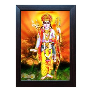 Hitech Bhagwan Shri Ram/Lord shri ram/Jai Shri Ram Laminated photo frame for table, Study & living room, Pooja, gifts-Divine Blessings for Your Home | Synthetic Wood Base and Front Glass, (8 x 6 inch) Hitech Bhagwan Shri Ram/Lord shri ram/Jai Shri Ram Laminated photo frame for table, Study & living room, Pooja, gifts-Divine Blessings for Your Home | Synthetic Wood Base and Front Glass, (8 x 6 inch)
