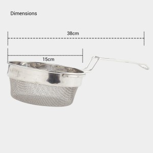 Steel Strainer 1 5 cm Dia., 38 cm Length (Pack of 1) Steel Strainer 1 5 cm Dia., 38 cm Length (Pack of 1)