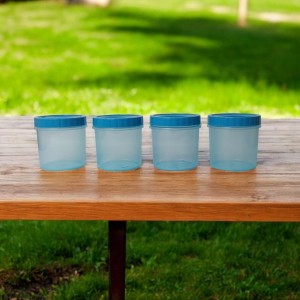 Airtight Plastic Container with Lid 1000ml (Set of 4) Plain | Multipurpose Storage & Grocery Containers. (Blue) Airtight Plastic Container with Lid 1000ml (Set of 4) Plain | Multipurpose Storage & Grocery Containers. (Blue)