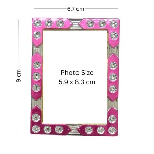 Hitech Sales Mini Decorative Goddess Kali Maa Photo Frame with Designing Border Religious Gift for Home, Office Décor and Card dasboard Small Temple Idol Frame for Worship (6 x 8 cm – 1 Pcs) Hitech Sales Mini Decorative Goddess Kali Maa Photo Frame with Designing Border Religious Gift for Home, Office Décor and Card dasboard Small Temple Idol Frame for Worship (6 x 8 cm – 1 Pcs)