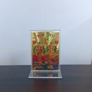 Hitech Sales Laxmi Ganesh Gold-Plated Religious Acrylic Photo Frame Hindu God and Goddess Temple Art Decor for Home, Office, Car Dashboard and Gift Purpose Hitech Sales Laxmi Ganesh Gold-Plated Religious Acrylic Photo Frame Hindu God and Goddess Temple Art Decor for Home, Office, Car Dashboard and Gift Purpose