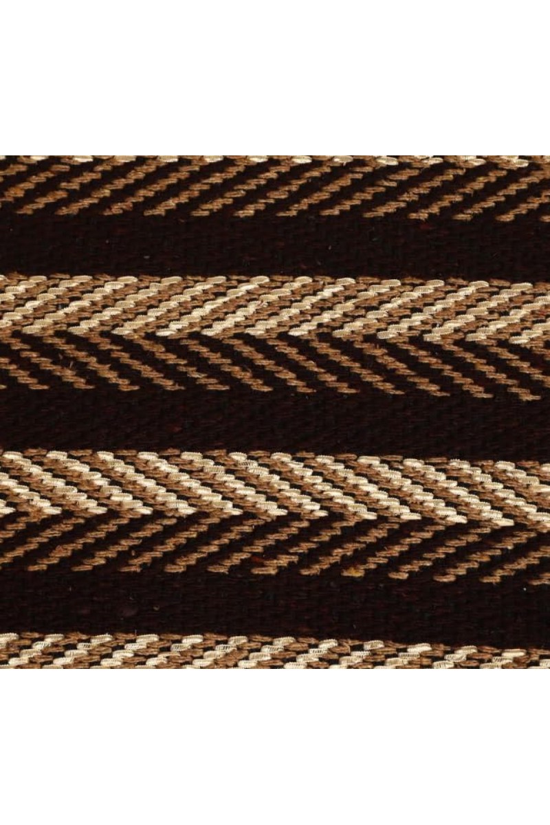 HiTech Sales Cotton Blend Door Mat Rugs Non Slip Mats for Bathroom, Bedroom, Kitchen, Door Mat, Floor Mat & Entrance Absorbent Polyester Cotton Door Mat Rectangular Shape, Brown (16 X 23 inch)