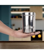 700 ml Stainless Steel Container, 9 X 13 cm (Pack of 1) 700 ml Stainless Steel Container, 9 X 13 cm (Pack of 1)