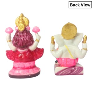 Laxmi Ganesh Murti for Diwali Puja | Hindu Goddess Laxmi & God Ganesha Idol | Home, Office & Temple Decoration | Spiritual Gift Item for Festivals Laxmi Ganesh Murti for Diwali Puja | Hindu Goddess Laxmi & God Ganesha Idol | Home, Office & Temple Decoration | Spiritual Gift Item for Festivals