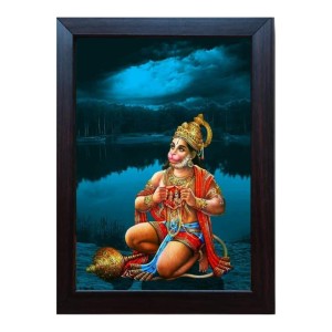 Hitech Hanuman/bajrangbali ji Tearing his Chest Showing shri ram and sita maa Laminated Photo Frame for Wall, Temple, Outdoor Spaces Home Decor, Gifts (PVC Frame and Front - Glass, 8 x 6 inch) Hitech Hanuman/bajrangbali ji Tearing his Chest Showing shri ram and sita maa Laminated Photo Frame for Wall, Temple, Outdoor Spaces Home Decor, Gifts (PVC Frame and Front - Glass, 8 x 6 inch)