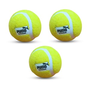 Hitech Sales - Pumo Cricket Tennis Ball | Lightweight Yellow Tennis Ball for Cricket Practice & Play | Durable and High Bounce Ball for Indoor & Outdoor Use (Medium, 3, Count) Hitech Sales - Pumo Cricket Tennis Ball | Lightweight Yellow Tennis Ball for Cricket Practice & Play | Durable and High Bounce Ball for Indoor & Outdoor Use (Medium, 3, Count)