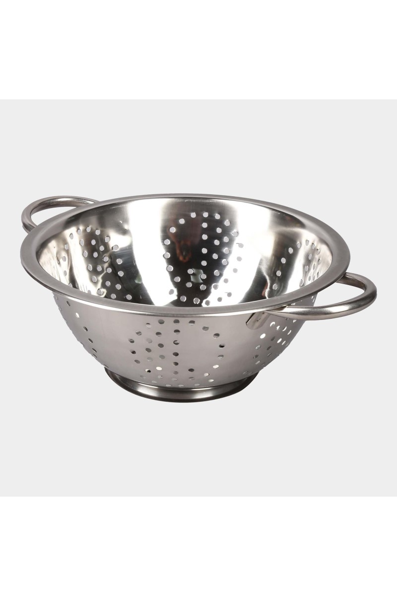 Stainless Steel Colander, 24 cm Diameter (Pack of 1)