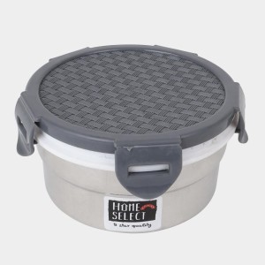 700 ml Stainless Steel Container, 7 X 14 cm (Pack of 1) 700 ml Stainless Steel Container, 7 X 14 cm (Pack of 1)
