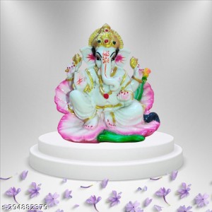 Lord Ganesha Indian Hindu Goddess Statue | Used for Home Offices Car Study Table and Small tample | Multi Colour Lord Ganesha Indian Hindu Goddess Statue | Used for Home Offices Car Study Table and Small tample | Multi Colour