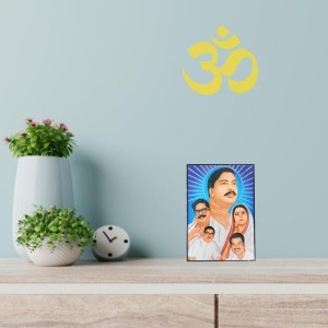 Hitech Sales Anukul Chandra Thakur Pariwar Laminated Photo Frame with Plywood Inside, for Pooja, Home, Room, Office Or Study Table, and Gift (Wall and Tabletop,12.3 x 17.4 cm) Hitech Sales Anukul Chandra Thakur Pariwar Laminated Photo Frame with Plywood Inside, for Pooja, Home, Room, Office Or Study Table, and Gift (Wall and Tabletop,12.3 x 17.4 cm)