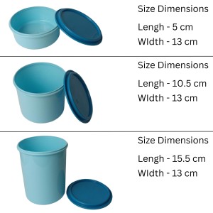 Storage Food Container Set (3 PCS) – 500ml, 1000L, 1500L with Lids, Space-Saving | Stackable Food Safe Kitchen Storage Container, Airtight & Leak Proof For Home (Sky) Storage Food Container Set (3 PCS) – 500ml, 1000L, 1500L with Lids, Space-Saving | Stackable Food Safe Kitchen Storage Container, Airtight & Leak Proof For Home (Sky)