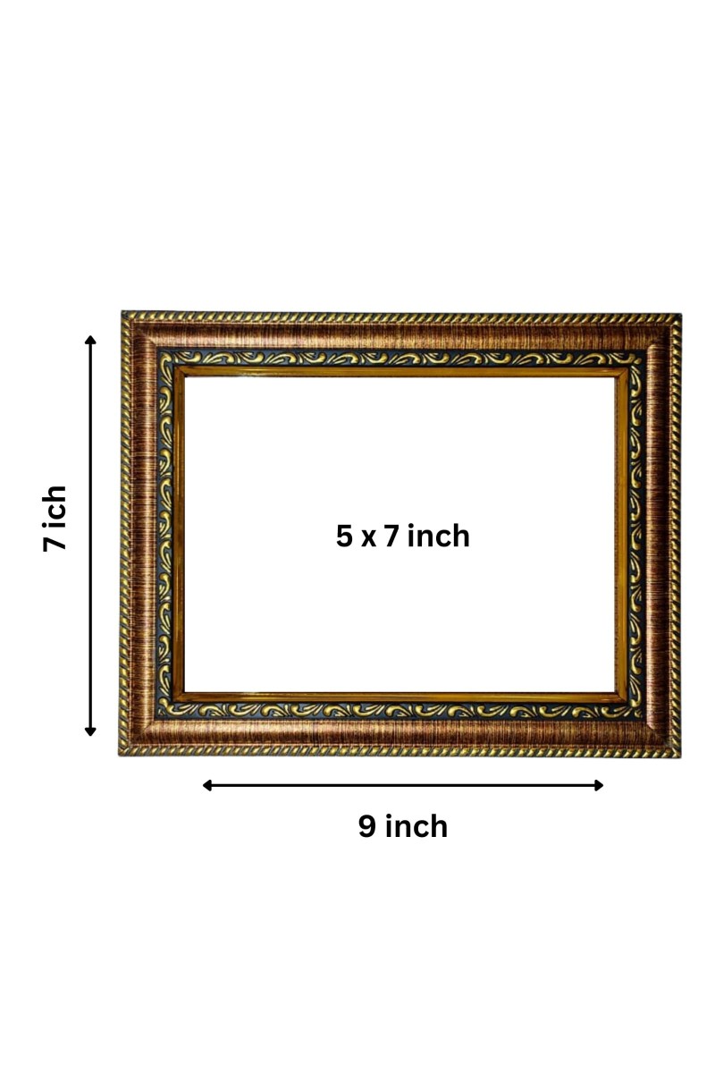Hi Tech Sales Sadguru Bijoy Krishna Bhakta Sammilani Photo Frame for Wall/Table, Study & Living Room, Gifts (7 x 9)