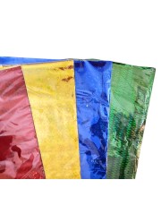 Holographic Gift Wrapping Sheets – Assorted Metallic Colors, Shiny Decorative Wrap for Gifts, Crafts and DIY Projects (100)