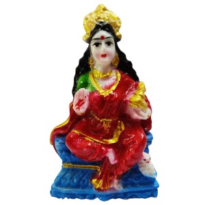 Hi Tech Sales Shree Laxmi Devi/MATA Murti/God Idol/Statue/Figurine/Showpiece || Laxmi Murti for Temple/Pooja, Decoration, Home, Study Room || Handcrafted, Material - Resin (4 Inch) Hi Tech Sales Shree Laxmi Devi/MATA Murti/God Idol/Statue/Figurine/Showpiece || Laxmi Murti for Temple/Pooja, Decoration, Home, Study Room || Handcrafted, Material - Resin (4 Inch)