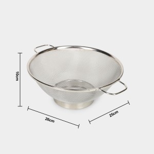 Steel Strainer 1 0 X 25 X 26 cm (Pack of 1) Steel Strainer 1 0 X 25 X 26 cm (Pack of 1)