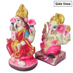 Laxmi Ganesh Murti for Diwali Puja | Hindu Goddess Laxmi & God Ganesha Idol | Home, Office & Temple Decoration | Spiritual Gift Item for Festivals Laxmi Ganesh Murti for Diwali Puja | Hindu Goddess Laxmi & God Ganesha Idol | Home, Office & Temple Decoration | Spiritual Gift Item for Festivals