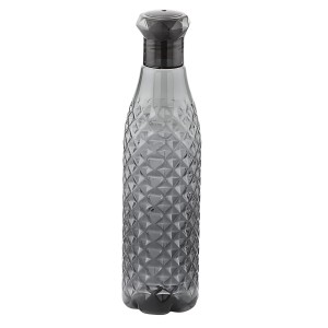 Diamond Crystal Design Latest Water Bottle for Fridge, for Home Office Gym School Boy & Girl, Unbreakable 1000 ml Bottle (Pack of 1, Black, Plastic) Diamond Crystal Design Latest Water Bottle for Fridge, for Home Office Gym School Boy & Girl, Unbreakable 1000 ml Bottle (Pack of 1, Black, Plastic)