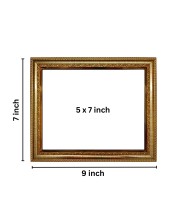 Hi Tech Sales Rabindra Nath Tagore with Gandhi ji(Bapu) Laminated Photo Frame for Wall/Table, Study & Living Room, Gifts (7 x 9 inch)