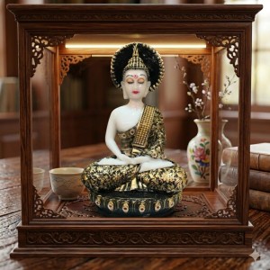 Meditating Buddha Statue – Peaceful Buddha Idol for Home Decor – Resin Meditation Figurine for Living Room, Office Desk, Zen Decor & Spiritual Gifting Meditating Buddha Statue – Peaceful Buddha Idol for Home Decor – Resin Meditation Figurine for Living Room, Office Desk, Zen Decor & Spiritual Gifting