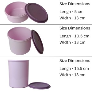 Storage Food Container Set (3 PCS) – 500ml, 1000L, 1500L with Lids, Space-Saving | Stackable Food Safe Kitchen Storage Container, Airtight & Leak Proof For Home (Pink) Storage Food Container Set (3 PCS) – 500ml, 1000L, 1500L with Lids, Space-Saving | Stackable Food Safe Kitchen Storage Container, Airtight & Leak Proof For Home (Pink)