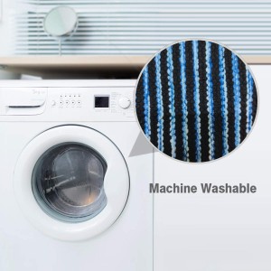Hi Tech Sales Cotton Anti Slip Floor Water Soak Door Mat | Bathmat & Home, Kitchen, Office Entrance Mats | Rectangular, Blue, 38 x 58 cm Hi Tech Sales Cotton Anti Slip Floor Water Soak Door Mat | Bathmat & Home, Kitchen, Office Entrance Mats | Rectangular, Blue, 38 x 58 cm