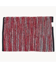 Hi Tech Sales Cotton Anti Slip Floor Water Soak Door Mat (Rectangular) Bathmat Entrance & Home, Kitchen, Office Entrance Mats (58 x 38 cm, Red)