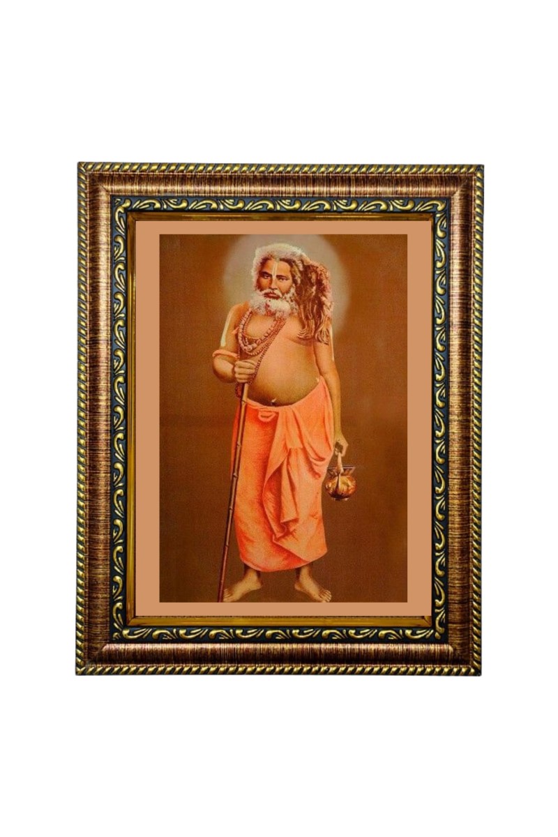 HiTech Sales Kamdhenu Cow Statue Brass Sculpture Idol Hindu Religious Sacred .Deity for Office, Wall/Table, Study Room & Living Room, Gifts | PVC Frame & Front Face - Glass (9 x 7) (9 x 10)
